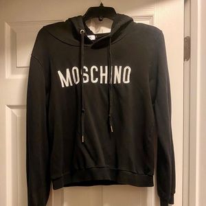 Moschino cropped hoodie